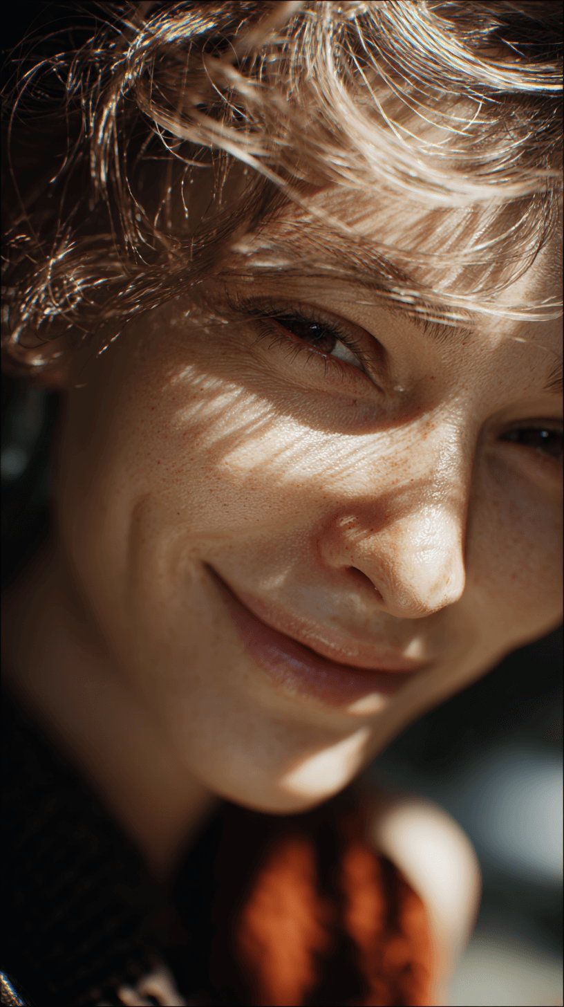 A team member smiling — happy customer experience.